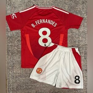 B Fernanedez Kids Soccer Jersey Set New W tag Toddler and youth sizes